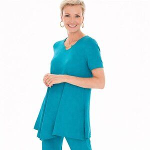 Travelers By Chico's Tunic Size 1P (8P) NWOT